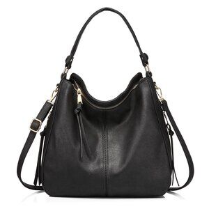 9017 Handbags Large Designer Hobo bag Bucket Purse Faux Leather